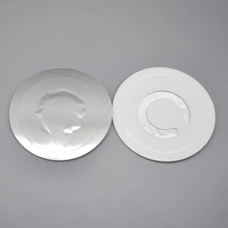 One Piece Lift And Pull Induction Engine Oil Aluminum Foil Seal Liner