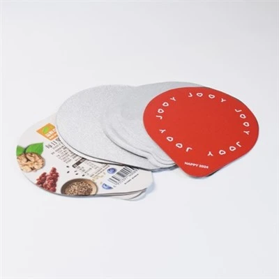 75mm Heat Seal Liner Rau Yogurt, Kua txiv